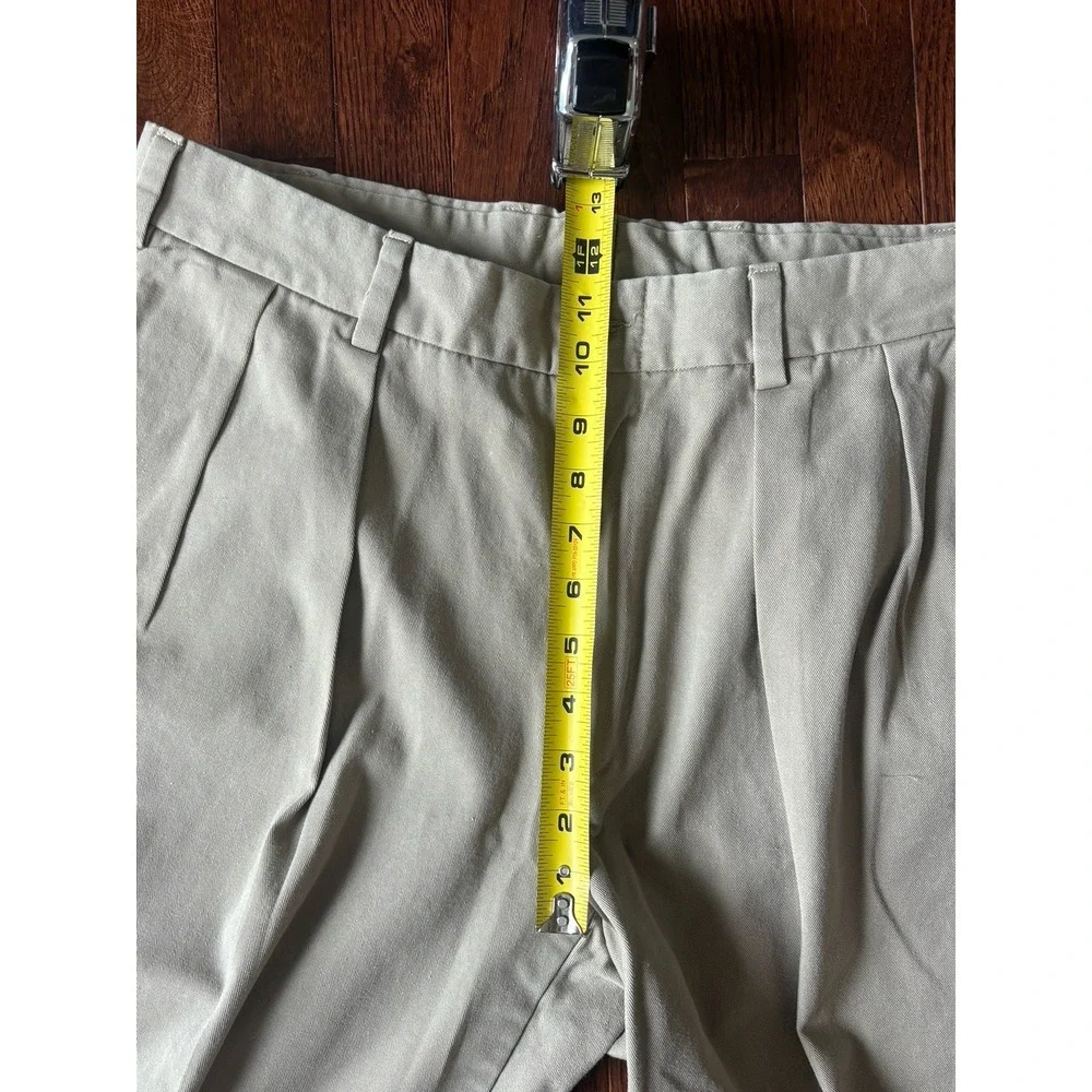 NWT Ben Silver Brooklyn Britches Hertling Chinos Made in USA Pleated 37x29